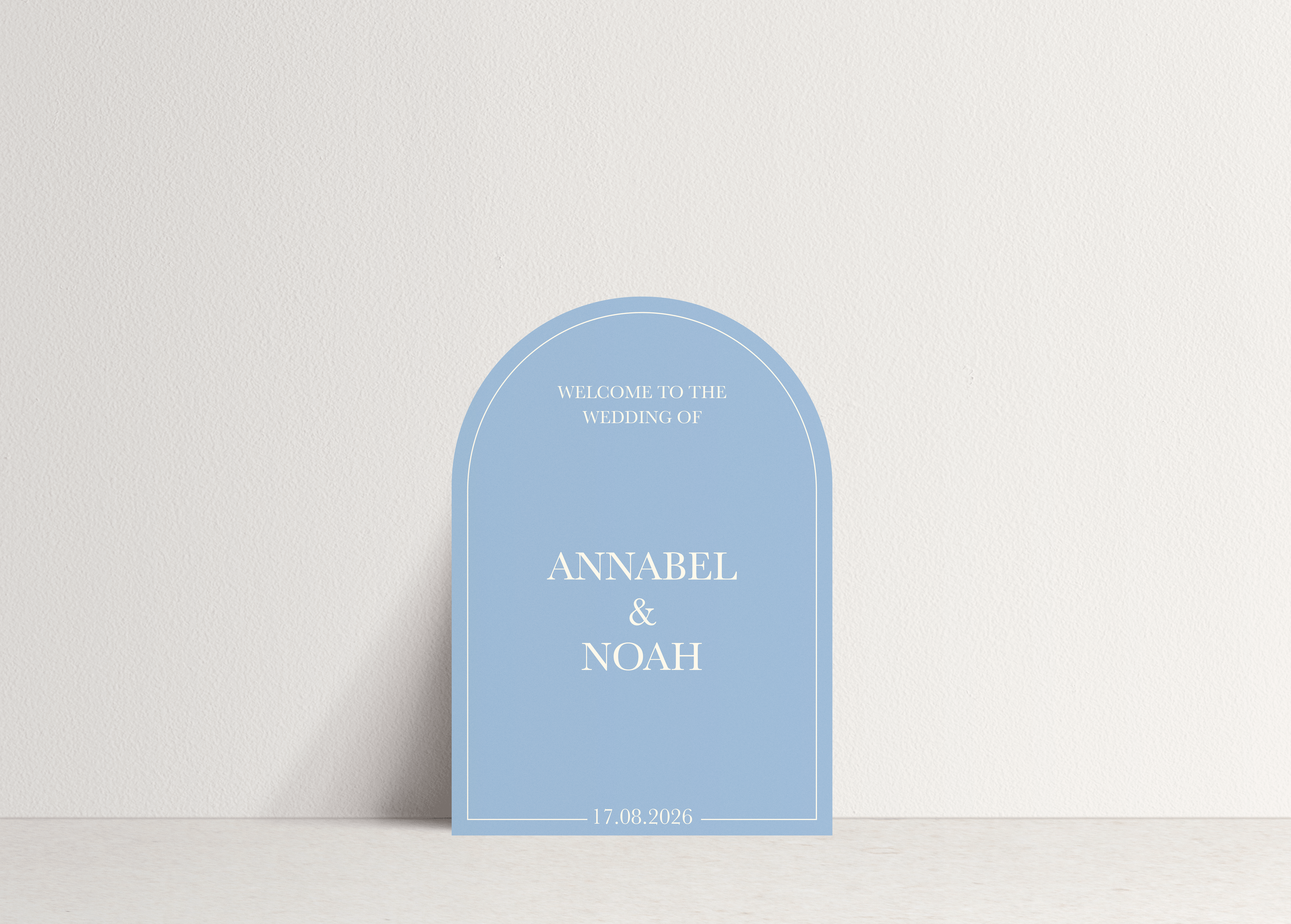 Annabel Welcome Sign