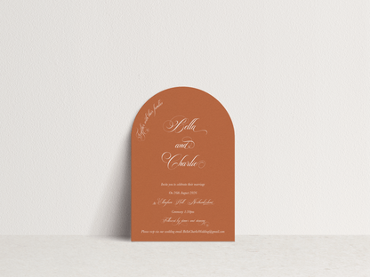 Bella Invitation ~ 1 card