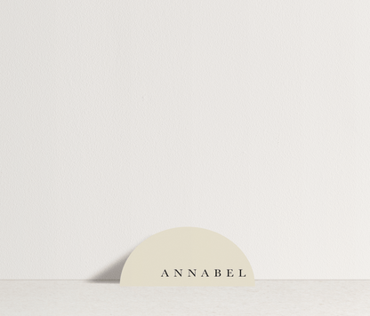 Annabel Name Card