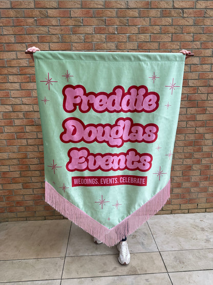 Custom business banner, Personalized business signage, Small business banner, Velvet business sign, Branded business decor, Business promotional banner, Custom shop sign, Luxury business banner, Retail store banner, Professional business signage, Customized shop banner, Small business marketing, Business event banner, Corporate branding sign, Business name banner.
