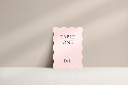 Daisy Table Number