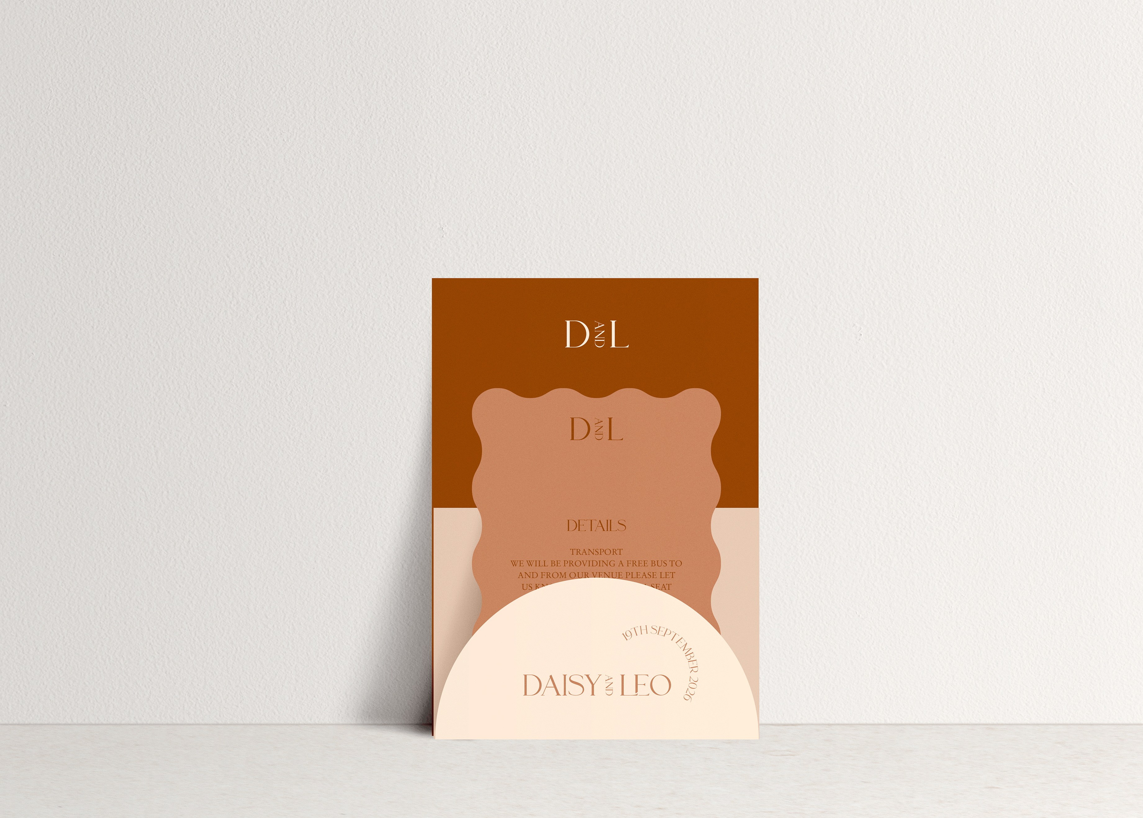 Daisy Invitation 4 Card Stack