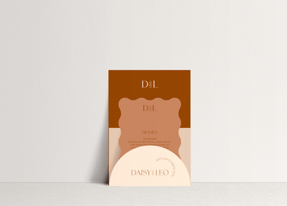 Daisy Invitation 4 Card Stack