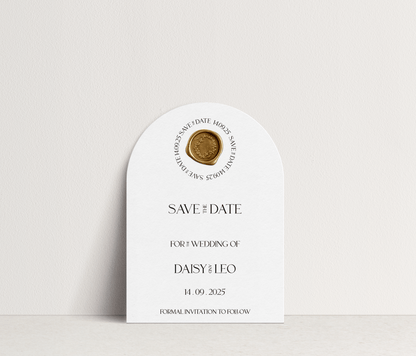 Daisy ~ Save The Date Arch