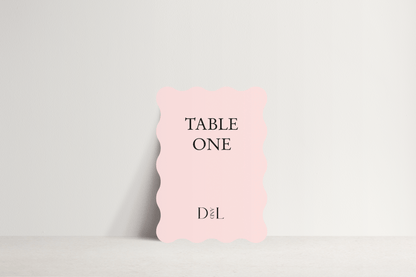 Daisy Table Number