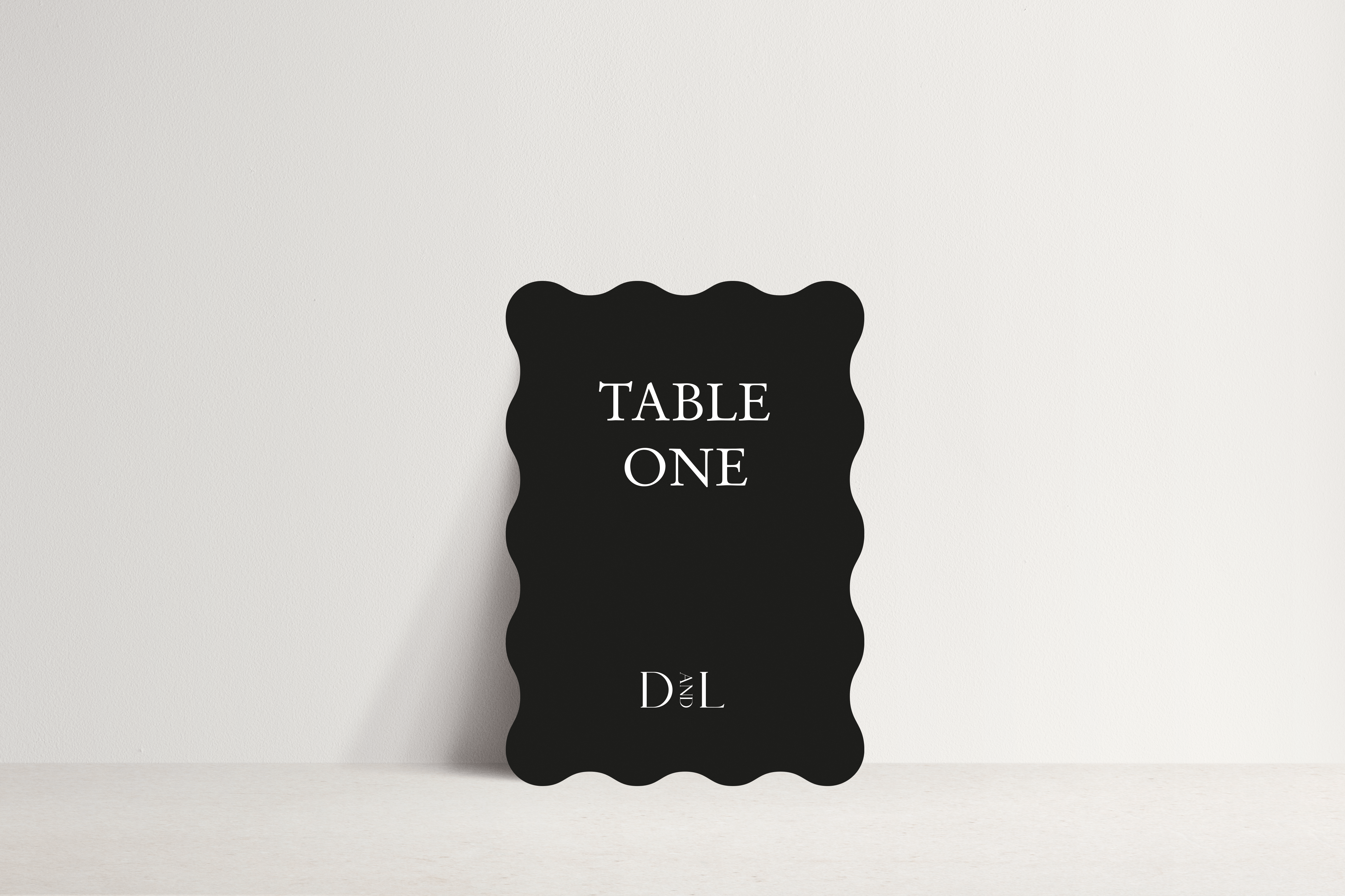 Daisy Table Number