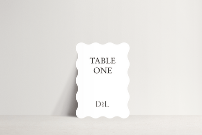 Daisy Table Number
