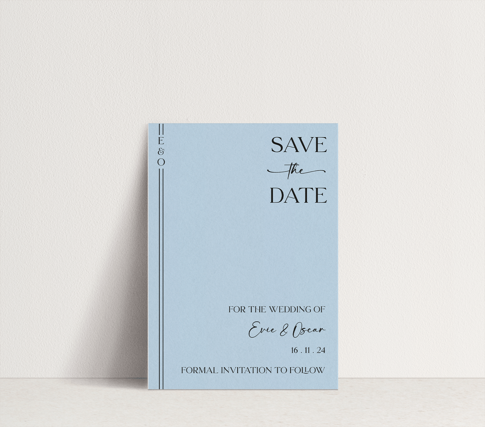 Evie ~ Save The Date