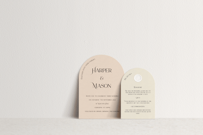 Harper Invitation 2 card