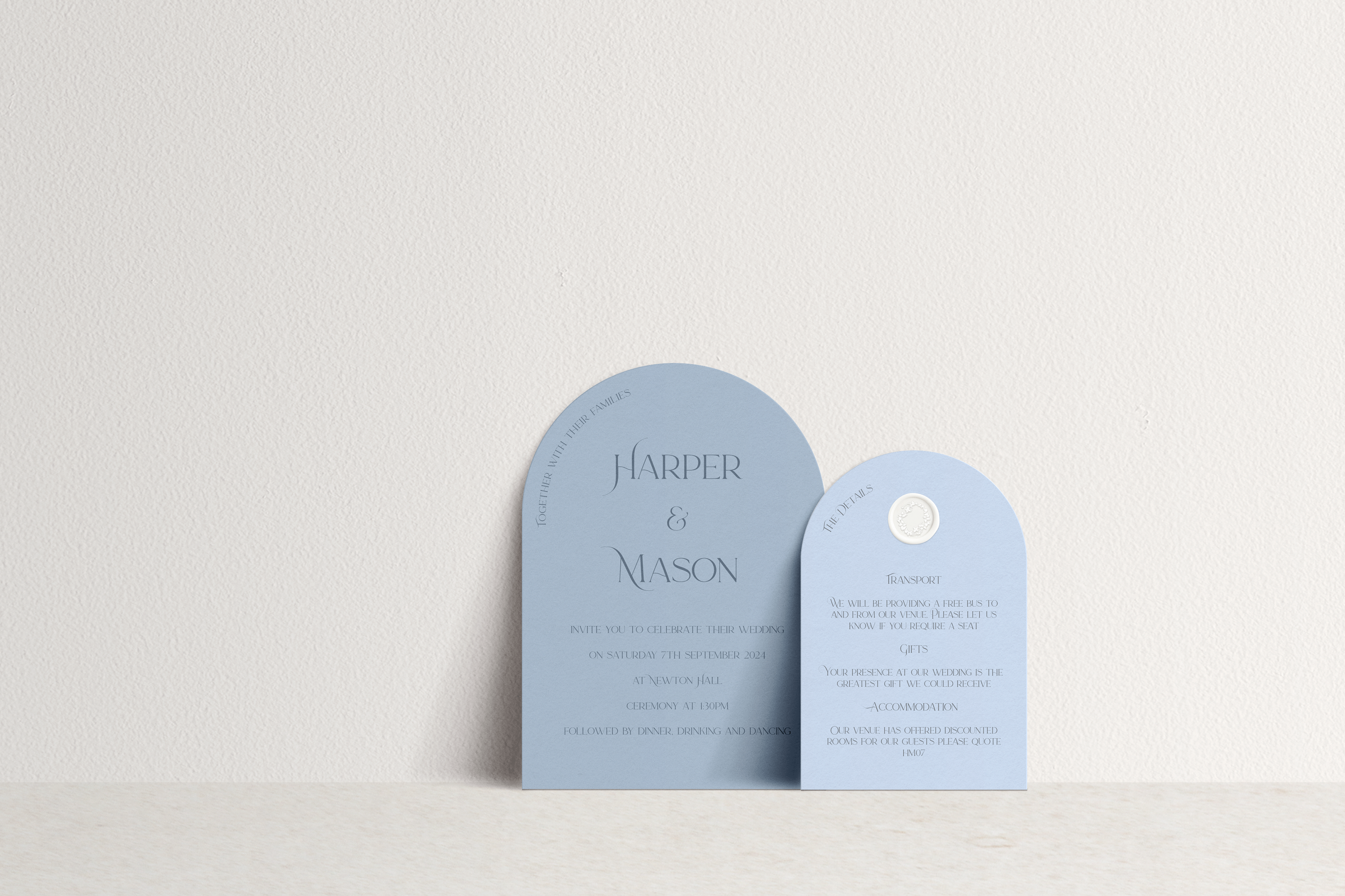 Harper Invitation 2 card