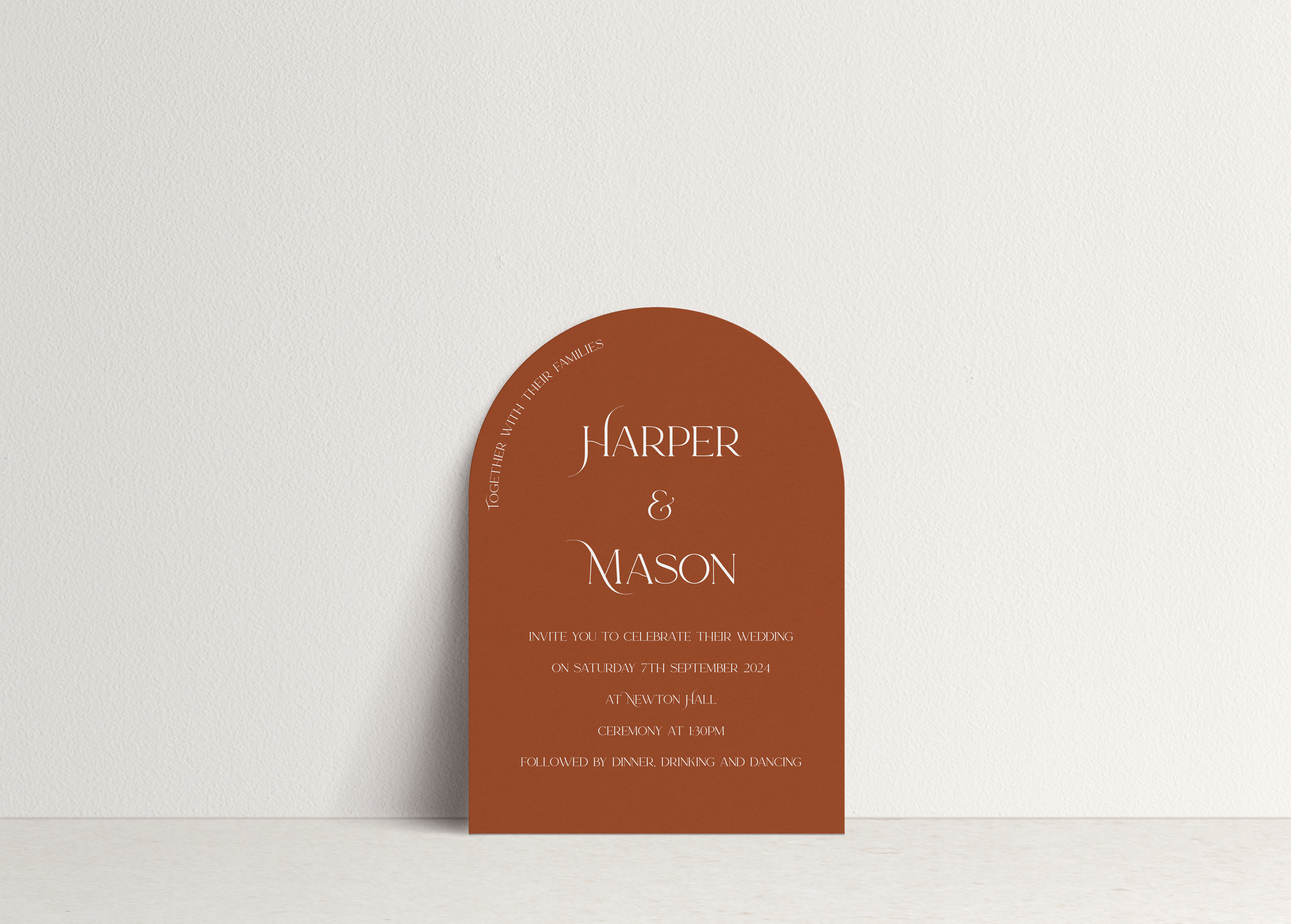 Harper Invitation ~ 1 card