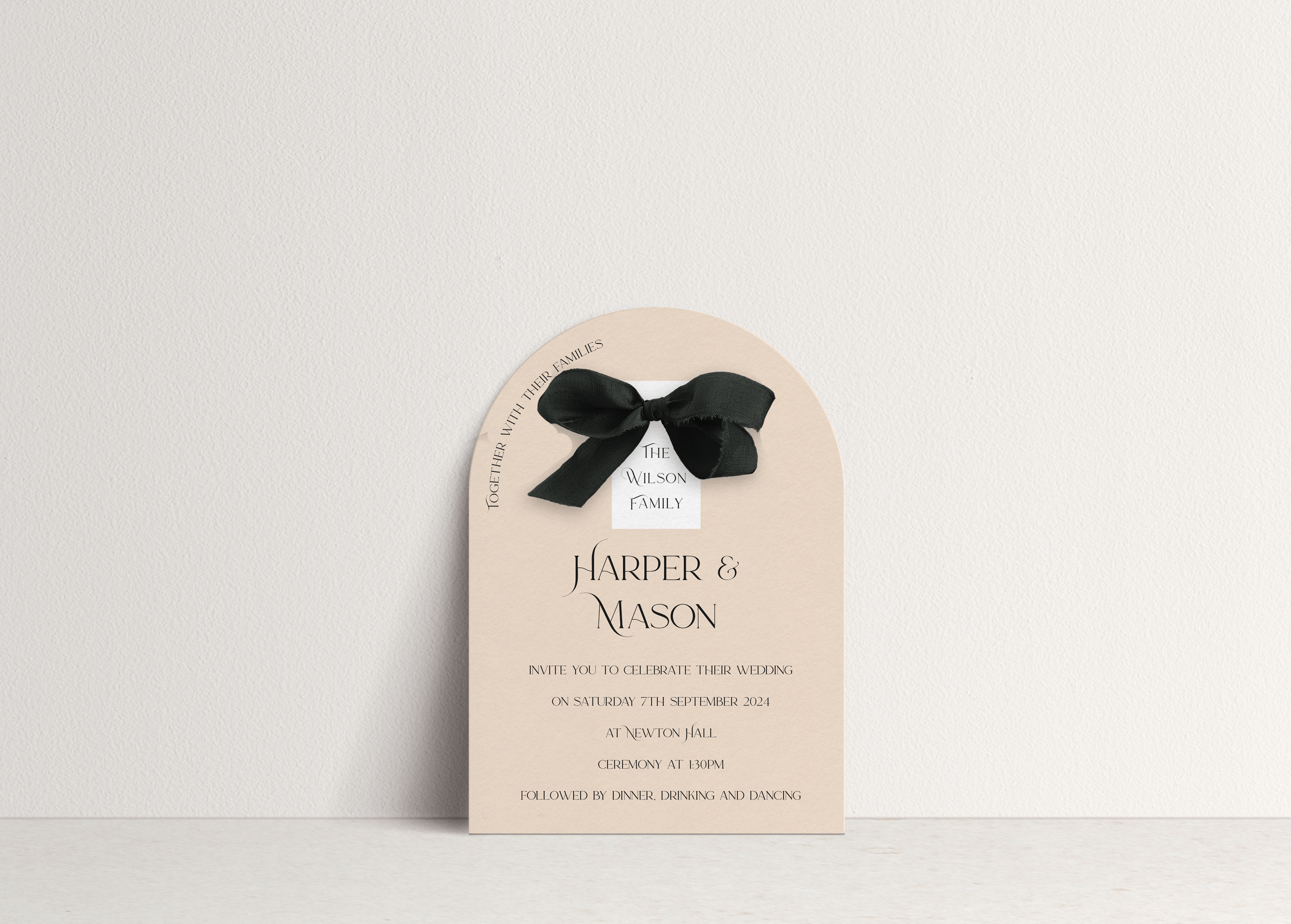 Harper Invitation ~ 1 card