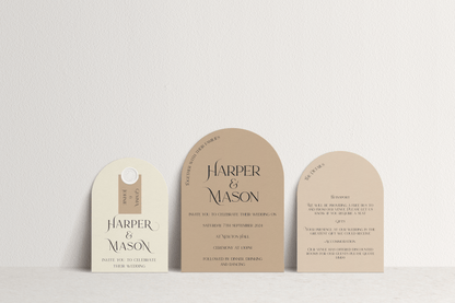 Harper Invitation 3 card