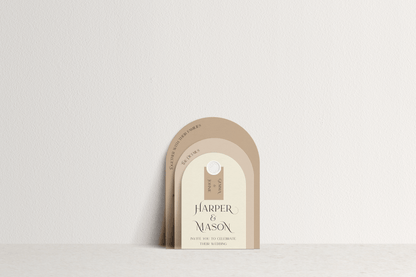 Harper Invitation 3 card