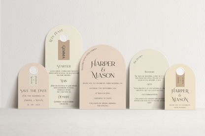 Harper Invitation 3 card