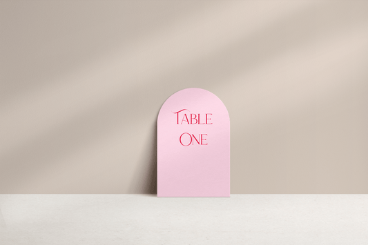 Harper Table Number