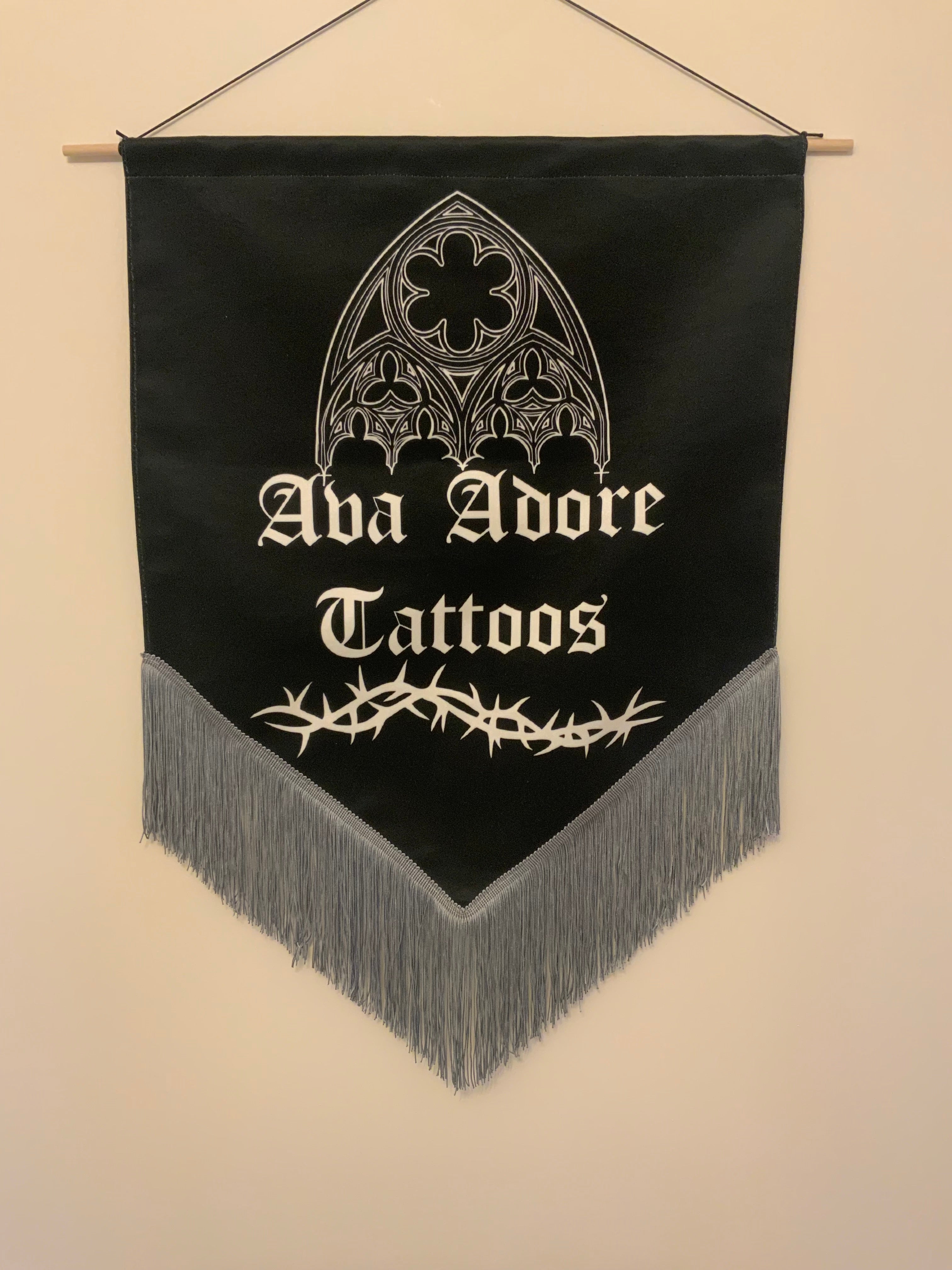 Velvet Tattoo Business Banner