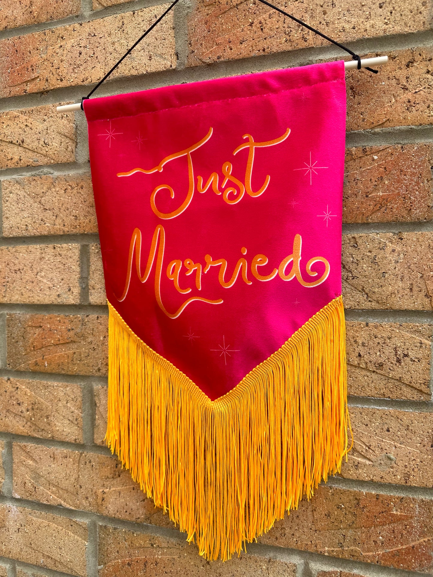 25cm x 30cm Velvet Banner Next Day Delivery