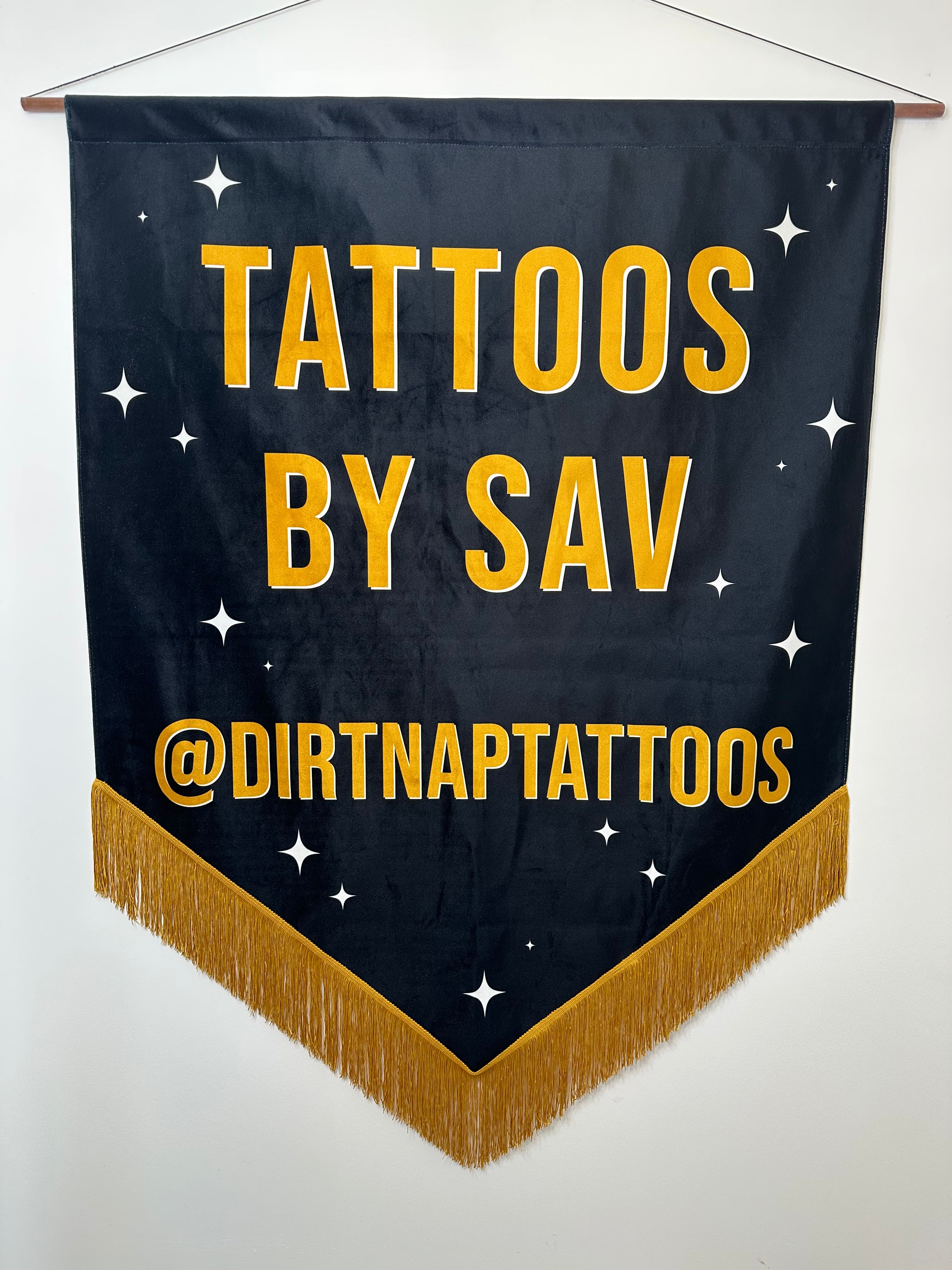 Velvet Tattoo Business Banner