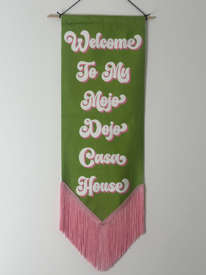 25cm x 60cm Velvet Banner SMALL