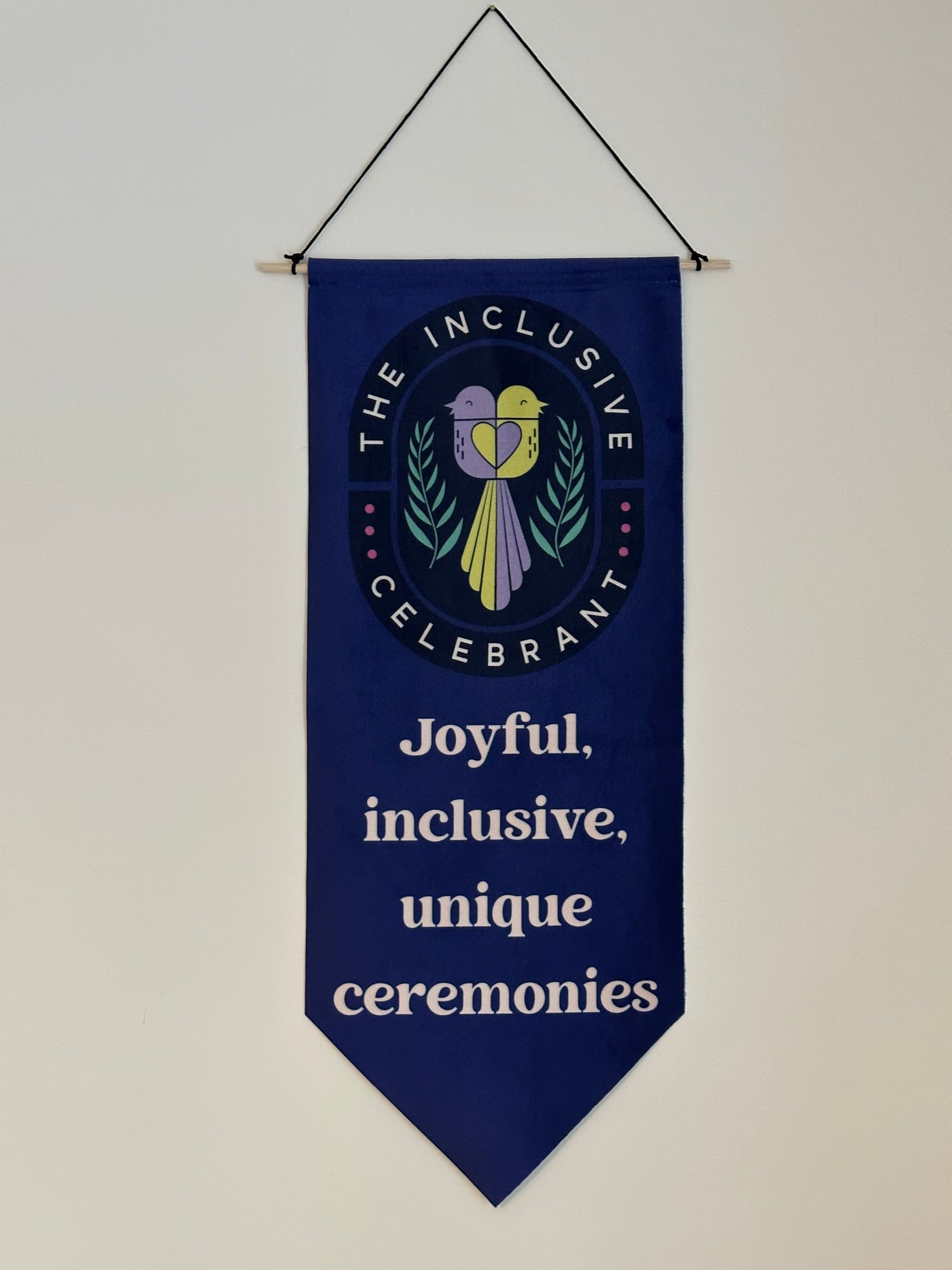 25cm x 60cm Velvet Banner SMALL