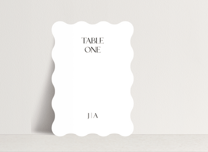 Juni Table Number