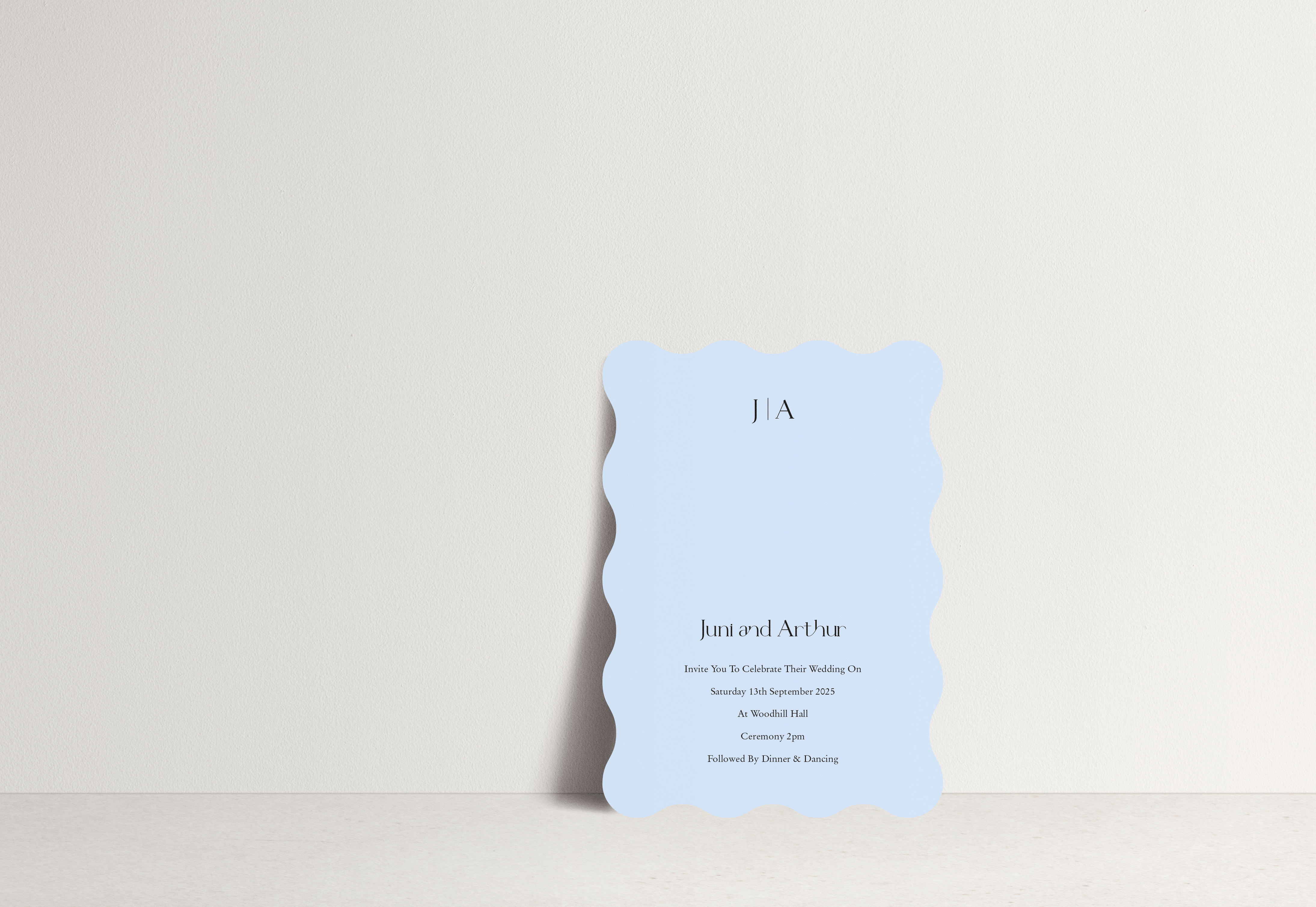 Juni Invitation ~ 1 card