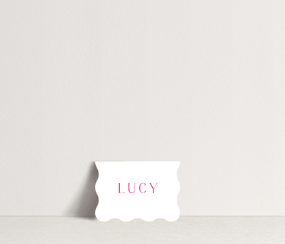 Lily Name Card