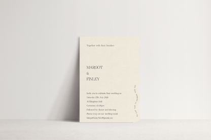 Margot Invitation ~ 1 card