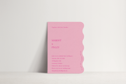 Margot Invitation ~ 1 card