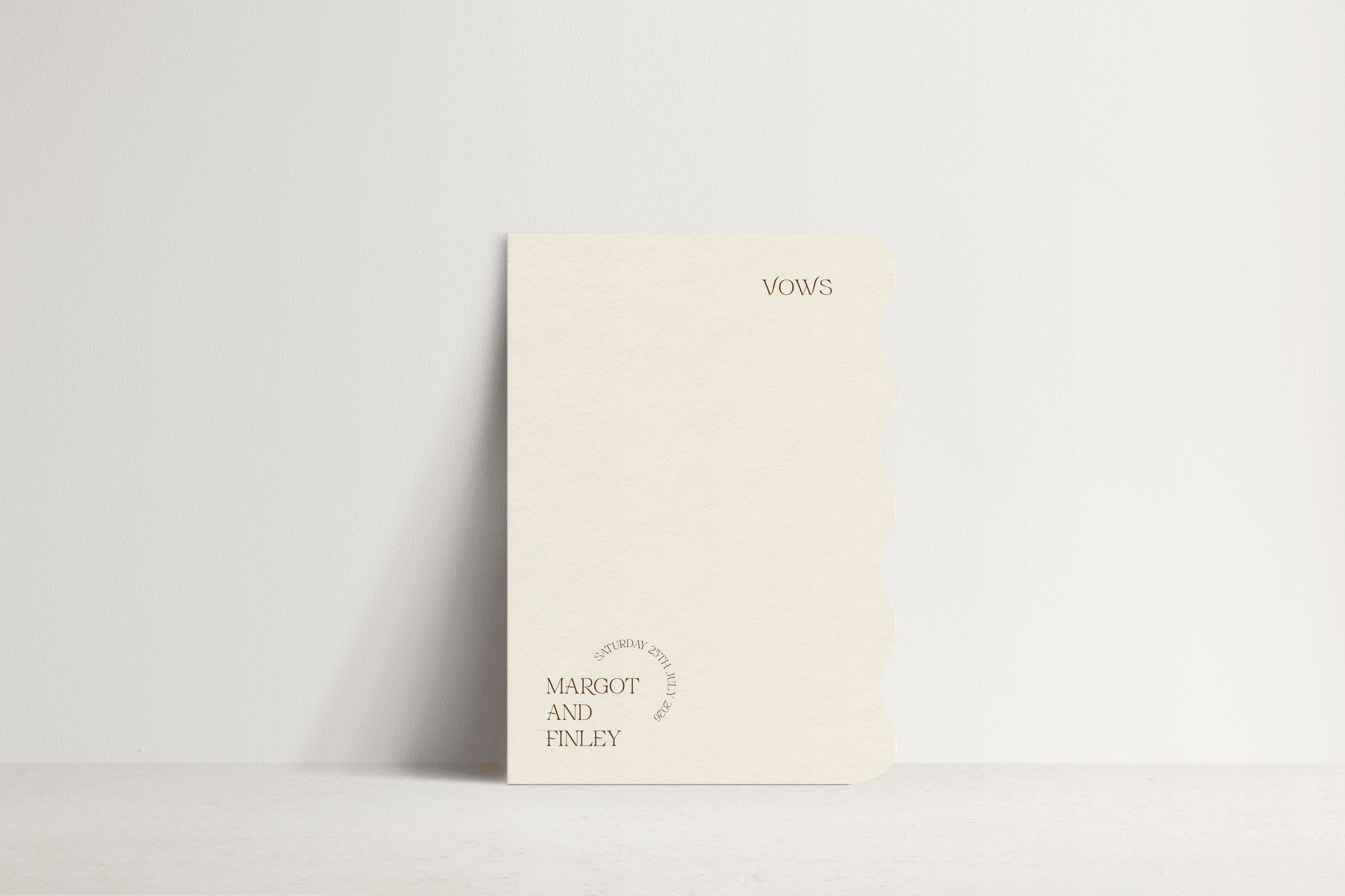 Margot Vow Book
