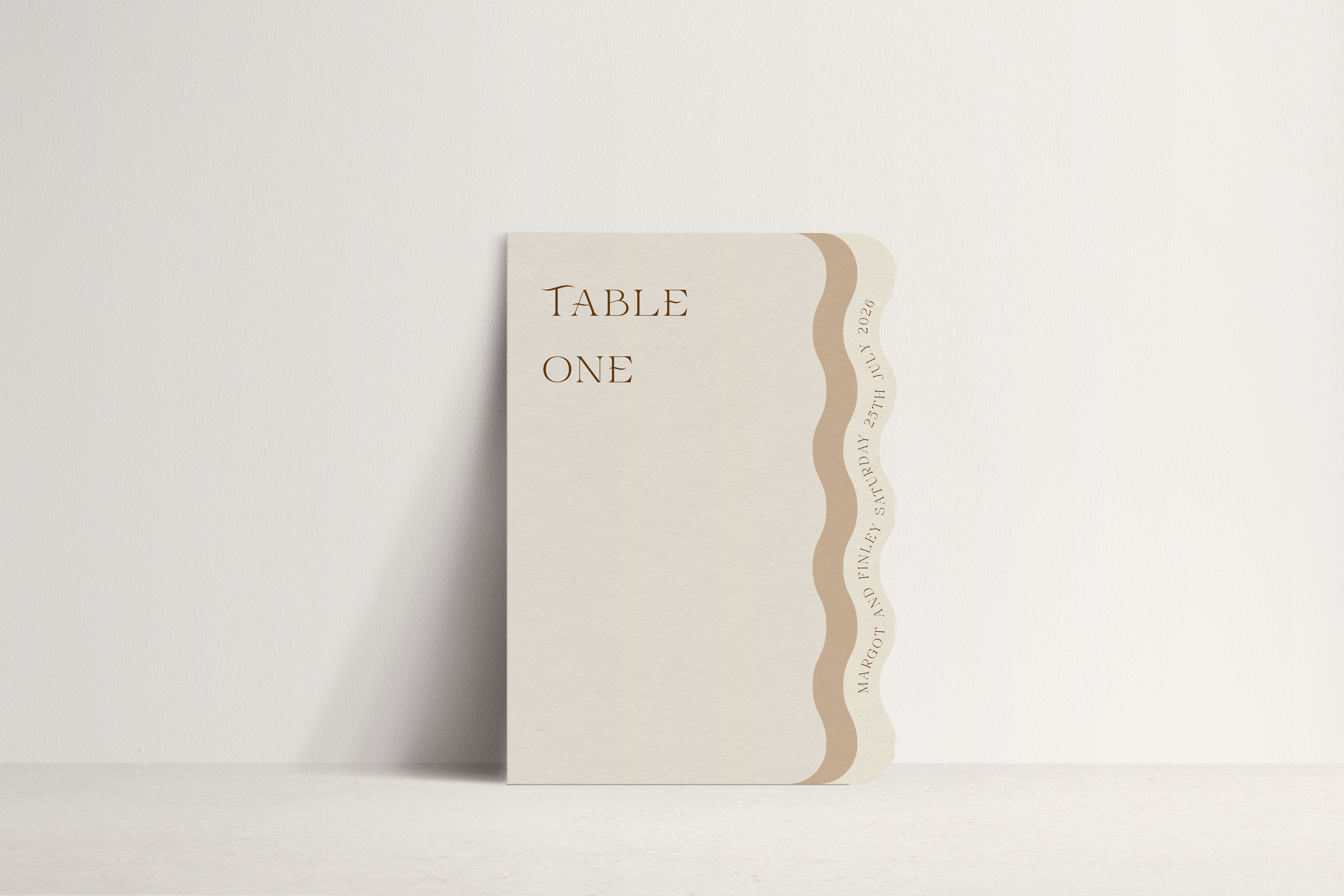 Margot Table Number