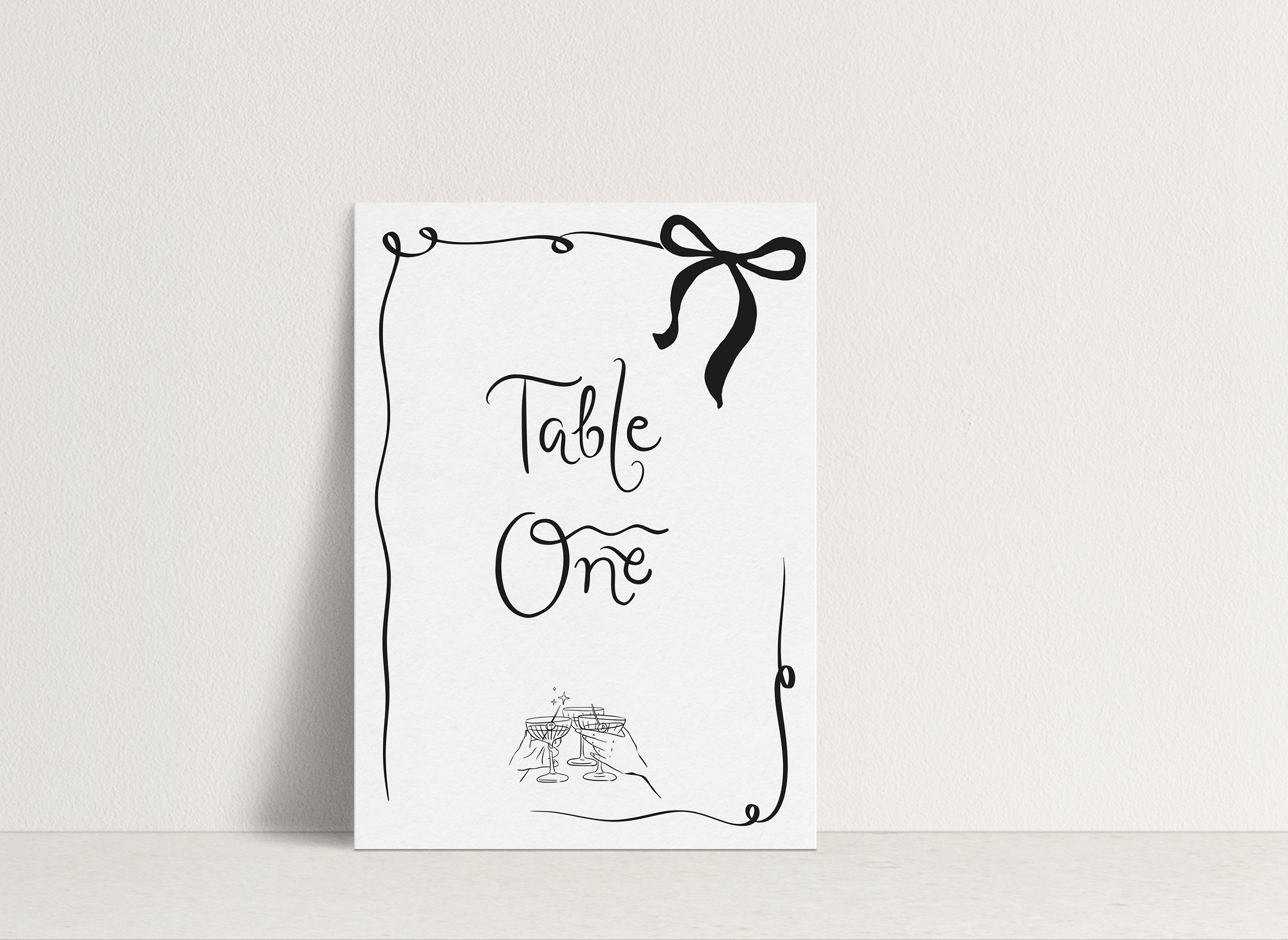 Olivia Table Number