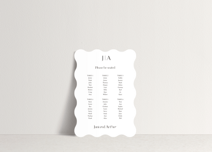 Juni Table Plan