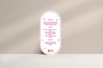 Rose Menu