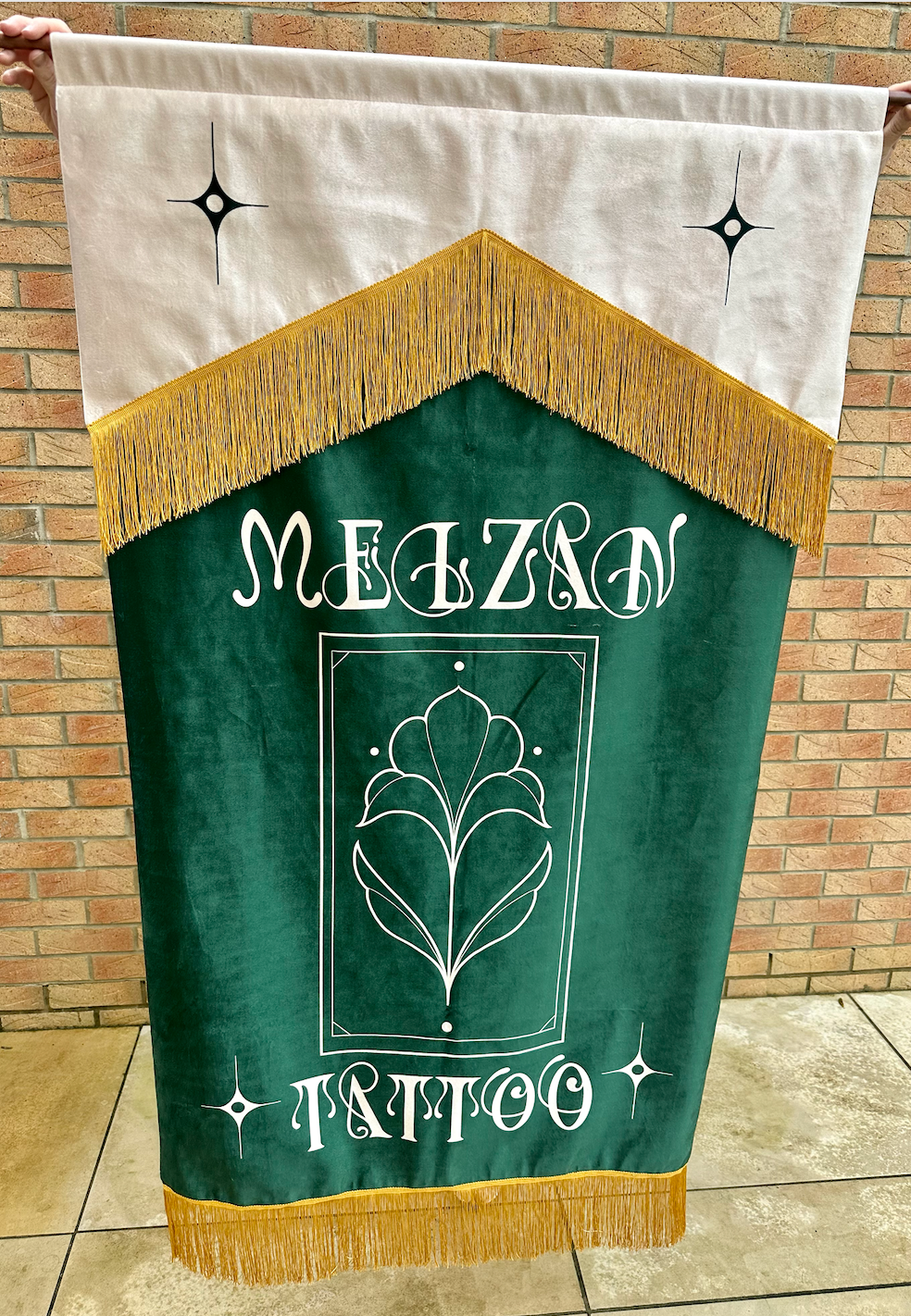 Autumn Rose Signature Tattoo Banner