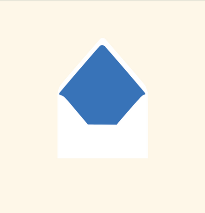 Envelope liner ~ Solid colour