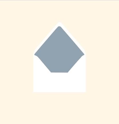 Envelope liner ~ Solid colour
