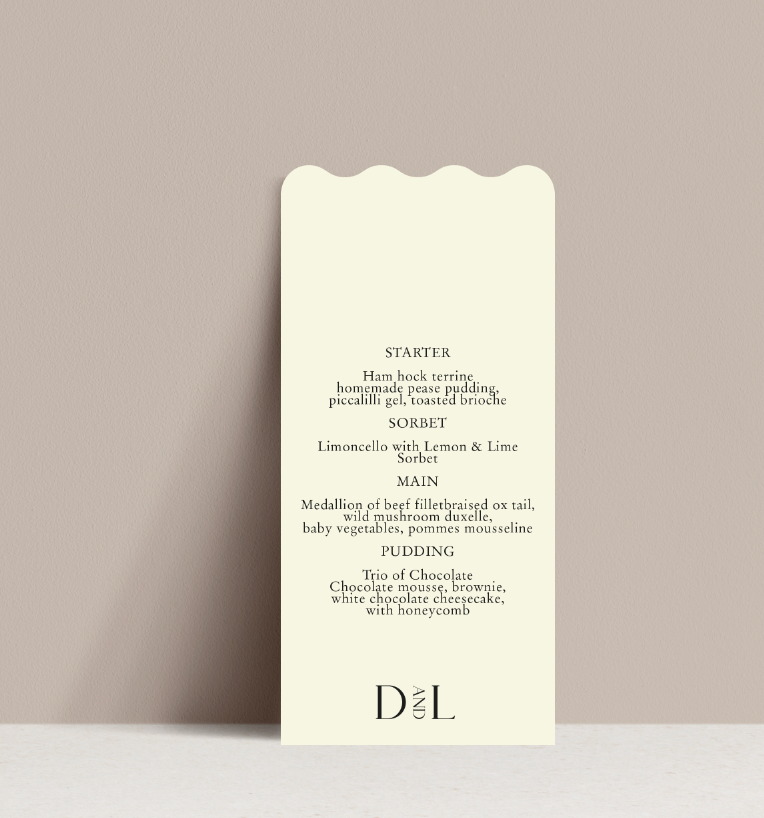 Daisy Menu