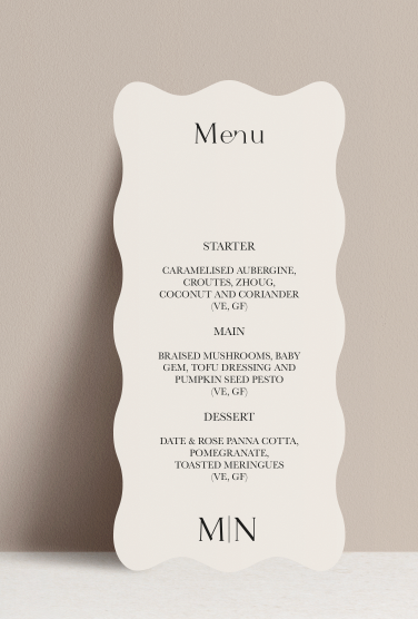 Juni Menu