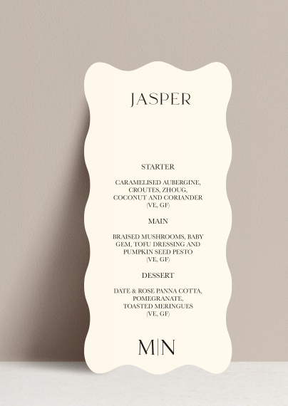 Juni Menu