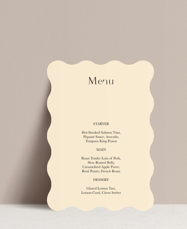 Juni Menu