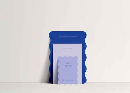 Lily Invitation - 3 card stack