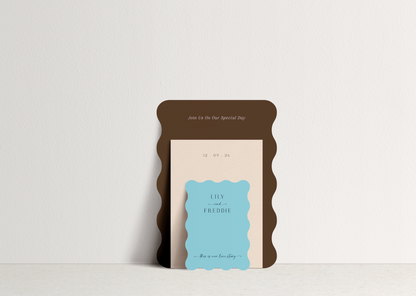 Lily Invitation - 3 card stack