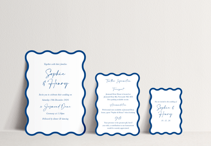 Sophie Invitation 3 card stack