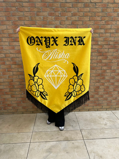 Velvet Tattoo Studio Banner. Tattoo Studio Banner. Tattoo Sign. Tattoo Artist Banner. Tattoo Shop Sign